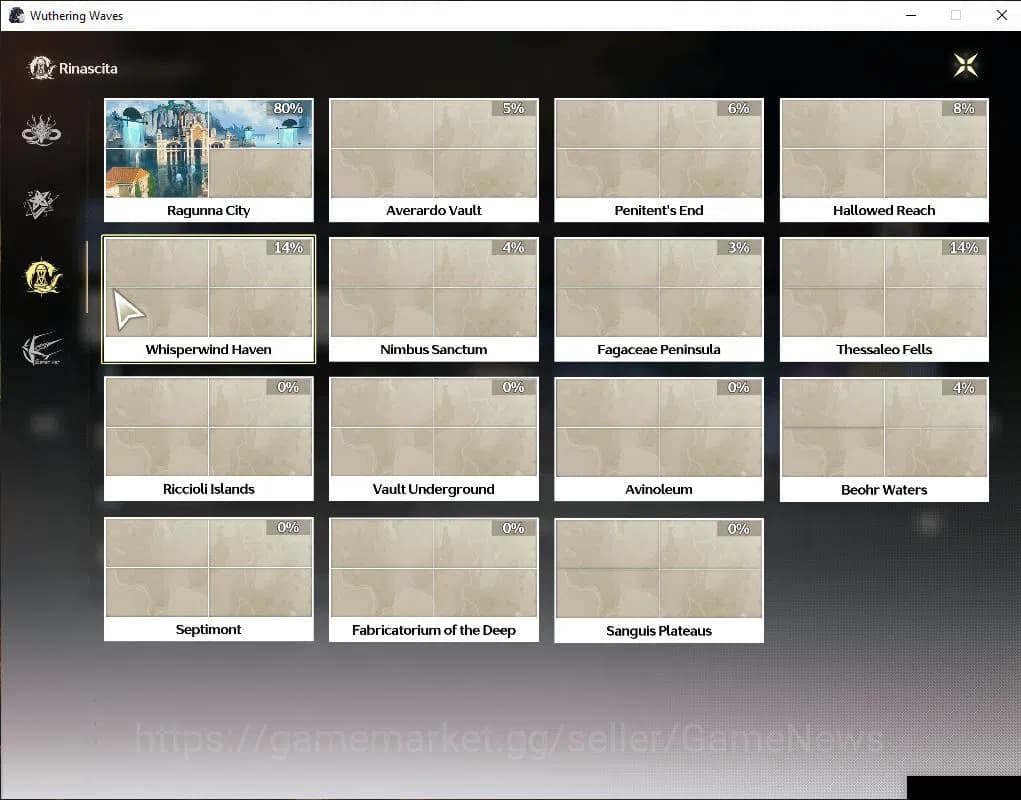 Wuthering Waves Accounts SEA |UL 56|5 Limited |Chisa+Sign,Jinshi R1,Yinlin image 5