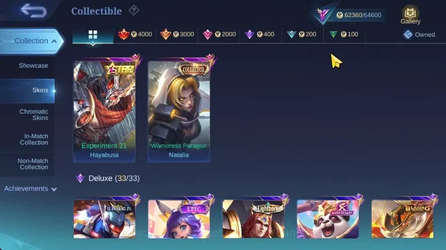 Mobile Legends: Bang Bang Accounts GLOBAL| Hero 132 Skin 293, ANN Haya, PRIME GR, VAL image 9