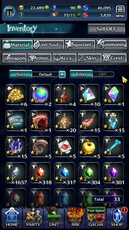 Last Cloudia Accounts GLOBAL|Rank 11|Top Tier Unit [Demon Lord Judecca-S image 9
