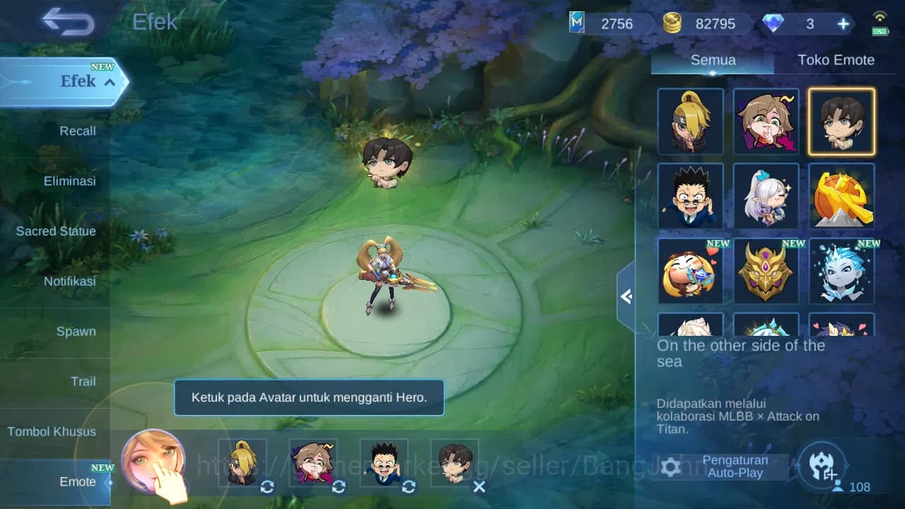 Mobile Legends: Bang Bang Accounts GLOBAL Hero 108 Skin 165 | CC Nata | Epic Roger Li image 10