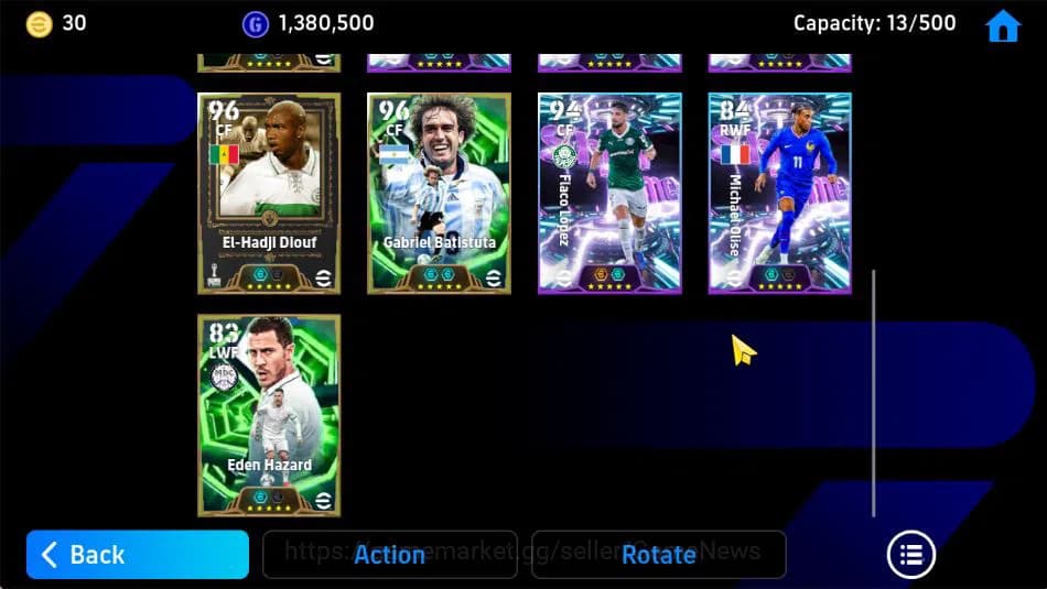 eFootball Accounts Mobile|Scholes Low Screamer,Chiellini,KD Bruyne Ph image 5