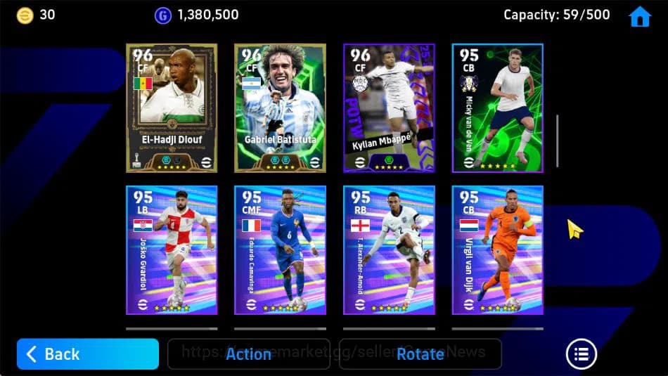 eFootball Accounts Mobile|Scholes Low Screamer,Chiellini,KD Bruyne Ph image 8