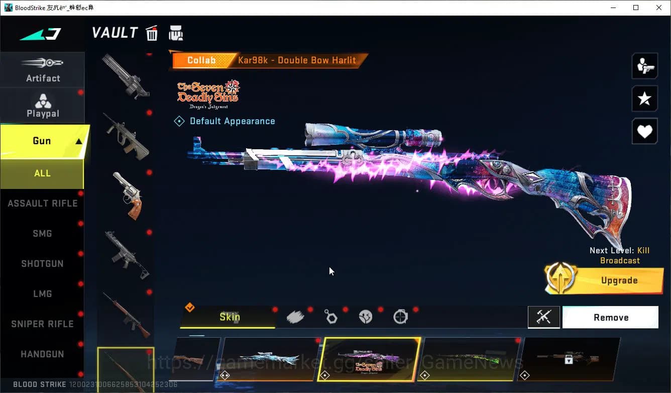 Blood Strike Accounts ASIA|Collab 7DS (M700-Elizabeth,AK47-Rhita,Karl98, image 11