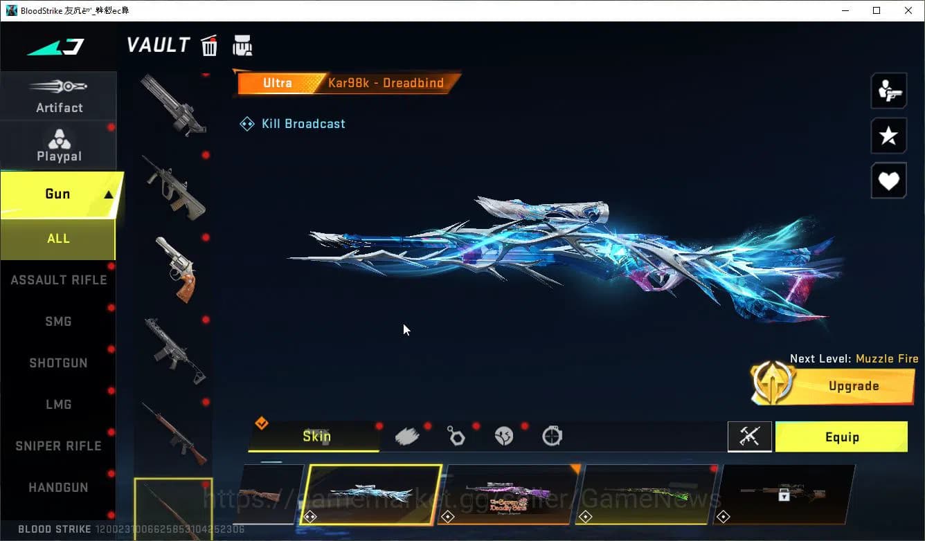 Blood Strike Accounts ASIA|Collab 7DS (M700-Elizabeth,AK47-Rhita,Karl98, image 12