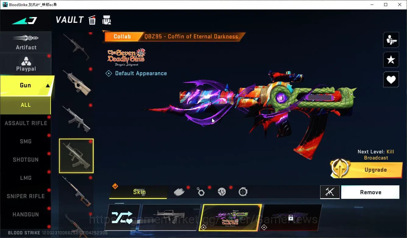 Blood Strike Accounts ASIA|Collab 7DS (M700-Elizabeth,AK47-Rhita,Karl98, image 13