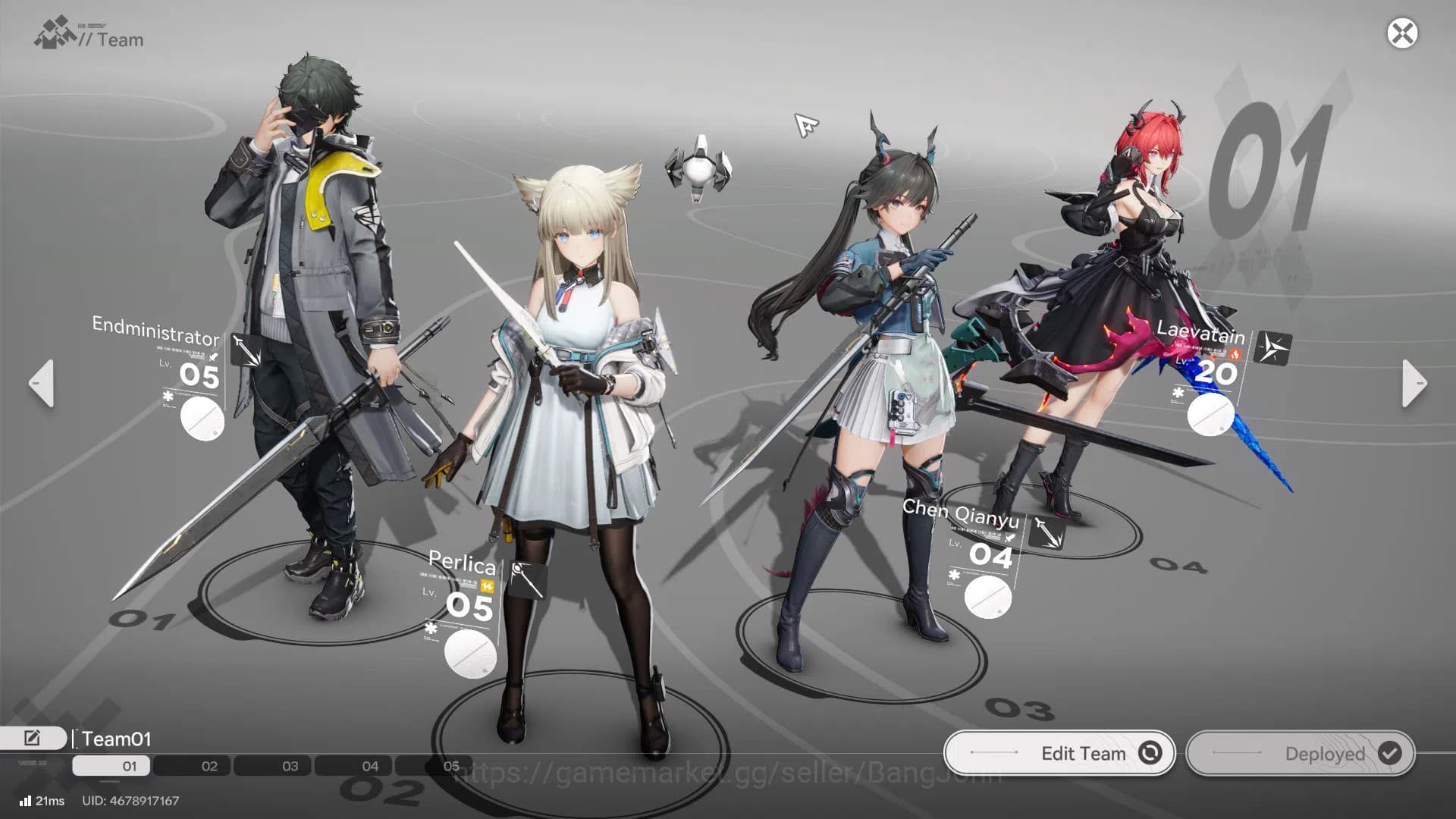 Arknights: Endfield Accounts Starter Lvl 2 | ASIA | Oroberyl 2200 | SSR Laevata image 1