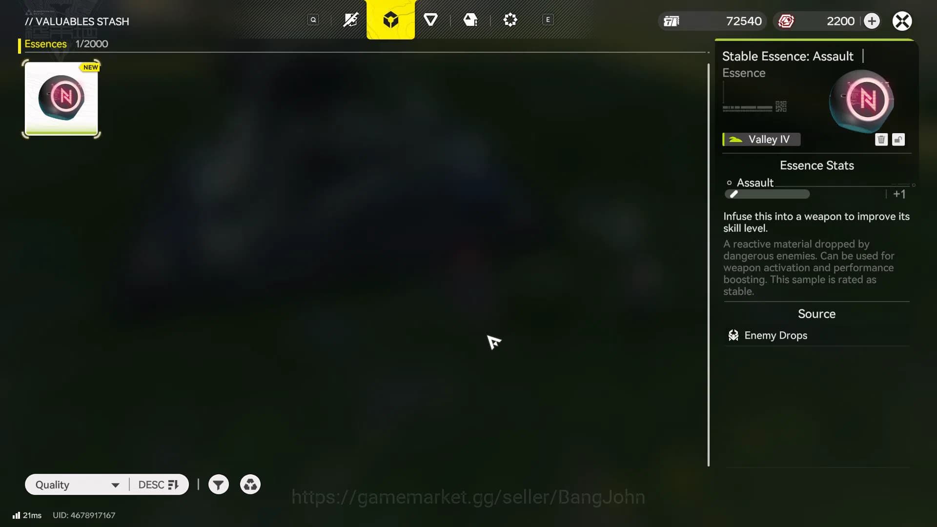 Arknights: Endfield Accounts Starter Lvl 2 | ASIA | Oroberyl 2200 | SSR Laevata image 5