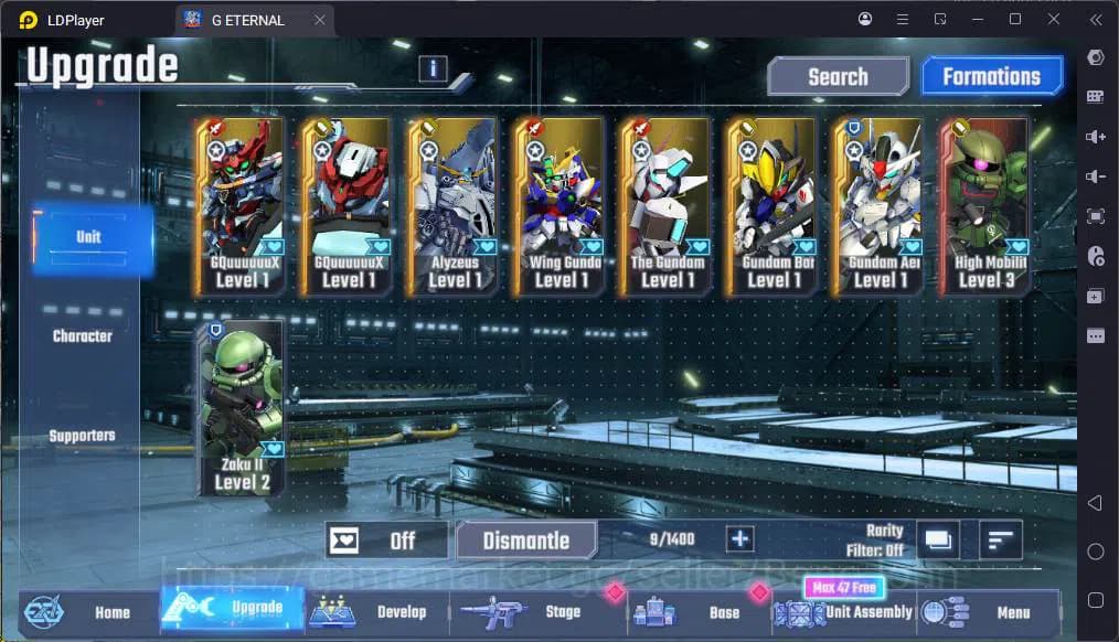 SD Gundam G Generation ETERNAL Accounts Global| Rank 1 | FreshStory | 100+K Diamond, Selec image 2