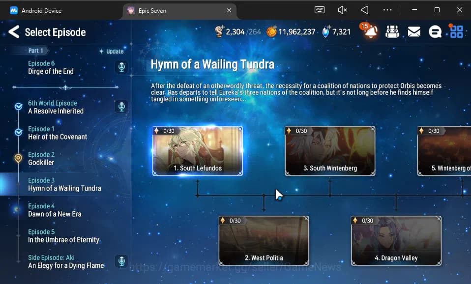 Epic Seven Accounts GBL Unverif|New Era|6 ML(Salome,DB Senya,SE Celine image 7