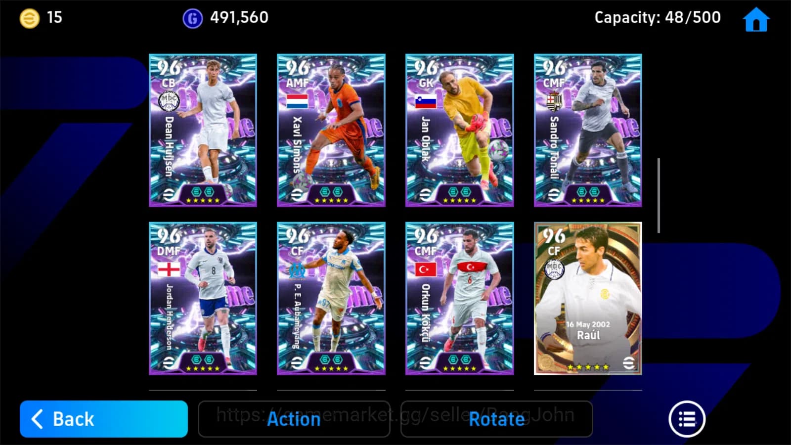 eFootball Accounts Power 3233 | messi bigtime 2007 | rummenigge tsuba image 6