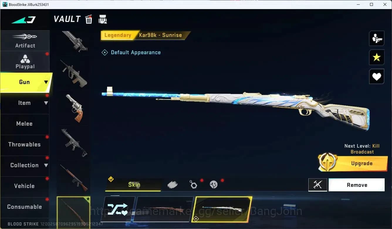 Blood Strike Accounts ASIA | Ultra ETHAN | 2 Legendary Guns | Ultra Skin image 5