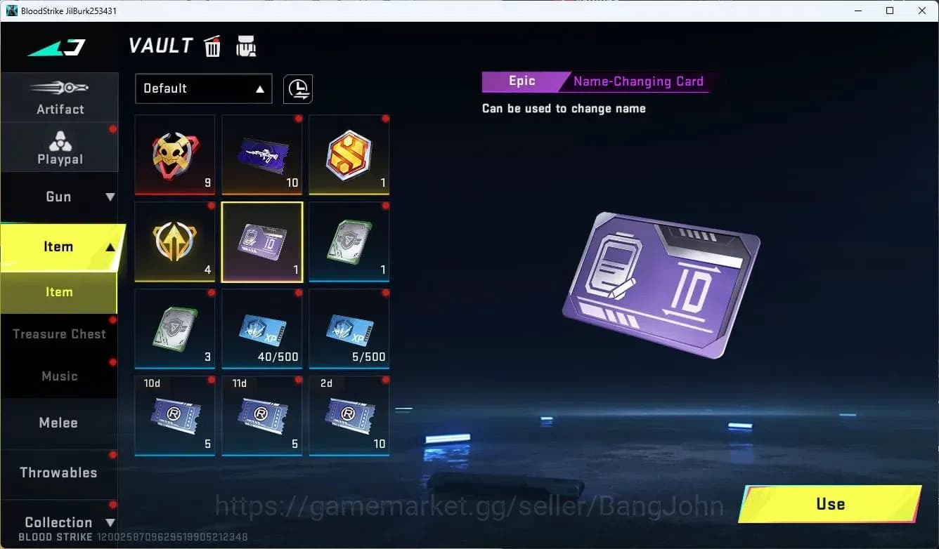 Blood Strike Accounts ASIA | Ultra ETHAN | 2 Legendary Guns | Ultra Skin image 6
