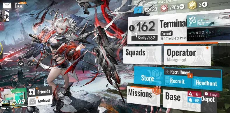Arknights Accounts Lv 32|133 OP+4 Skin|7,2K Orun|6 Limited| Wisadel, image 2