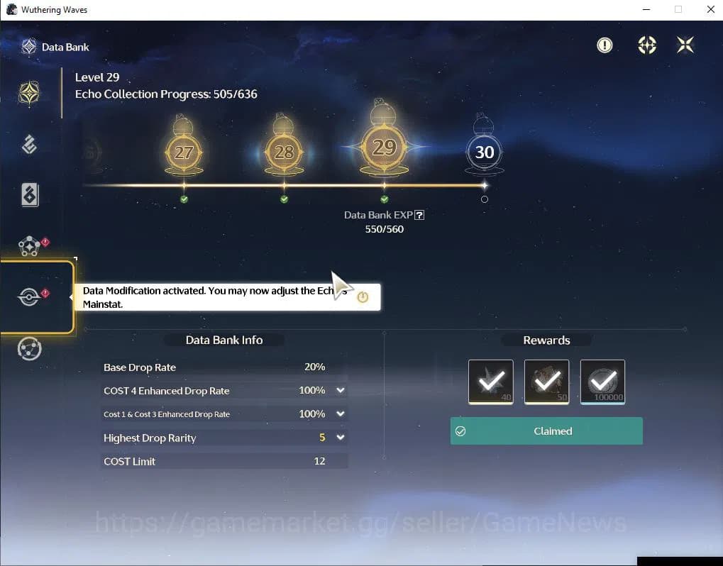 Wuthering Waves Accounts SEA | UL 46 | 3 Limited | (Lynae, Zani, Phoebe)+Si image 15