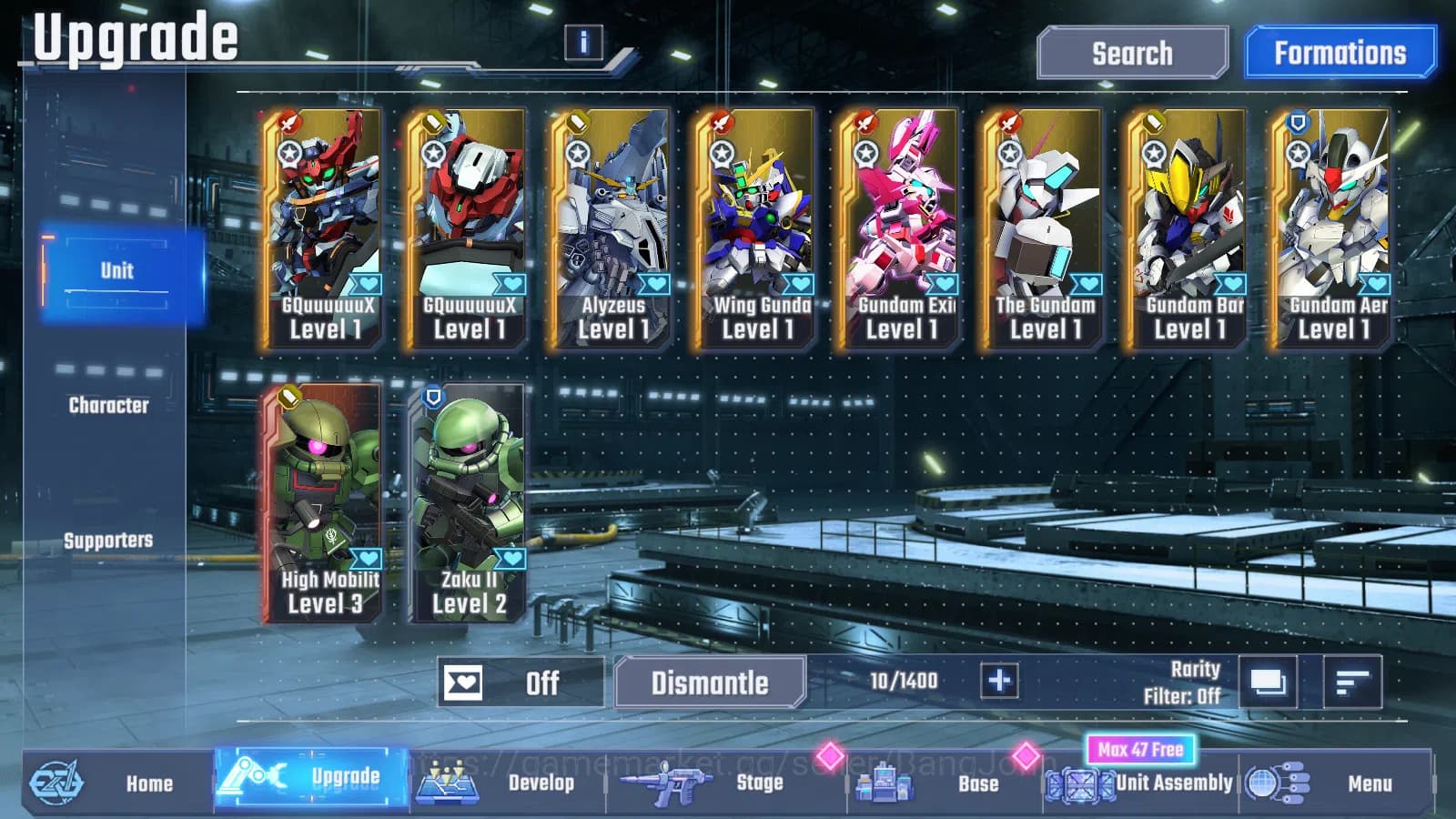 SD Gundam G Generation ETERNAL Accounts Global Rank 1 | FreshStory | 100+K Diamond, Select image 4