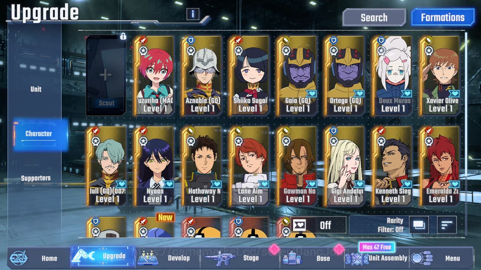 SD Gundam G Generation ETERNAL Accounts Global Rank 1 | FreshStory | 100+K Diamond, Select image 5