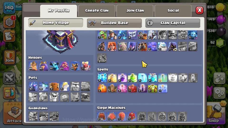 Clash of Clans Accounts TH 15-BH 9|LV 140|Limited Skin|HH 9|BK 44,AQ 40,GW image 12