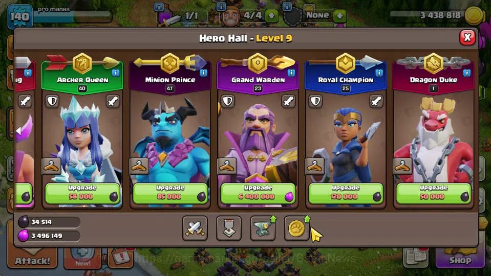 Clash of Clans Accounts TH 15-BH 9|LV 140|Limited Skin|HH 9|BK 44,AQ 40,GW image 8