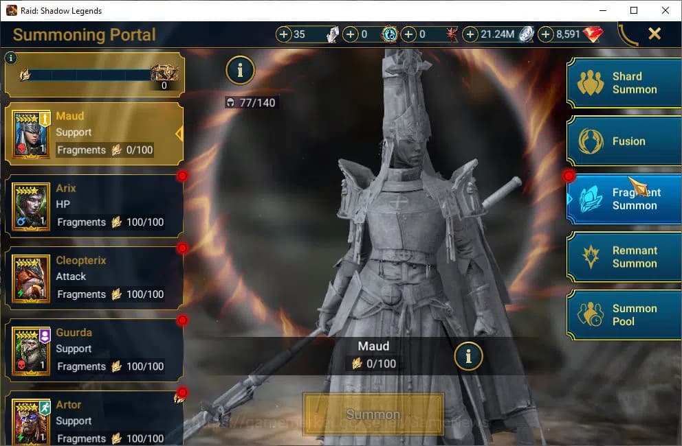 Raid: Shadow Legends Accounts Lv18 443K Power|8,5K Gems|1 Mythical(Joan)|17 Lege image 18