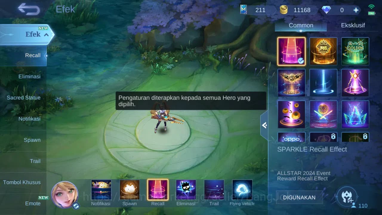 Mobile Legends: Bang Bang Accounts GLOBAL Hero 110 Skin 144 | CC Nata | Seiya Badang image 12