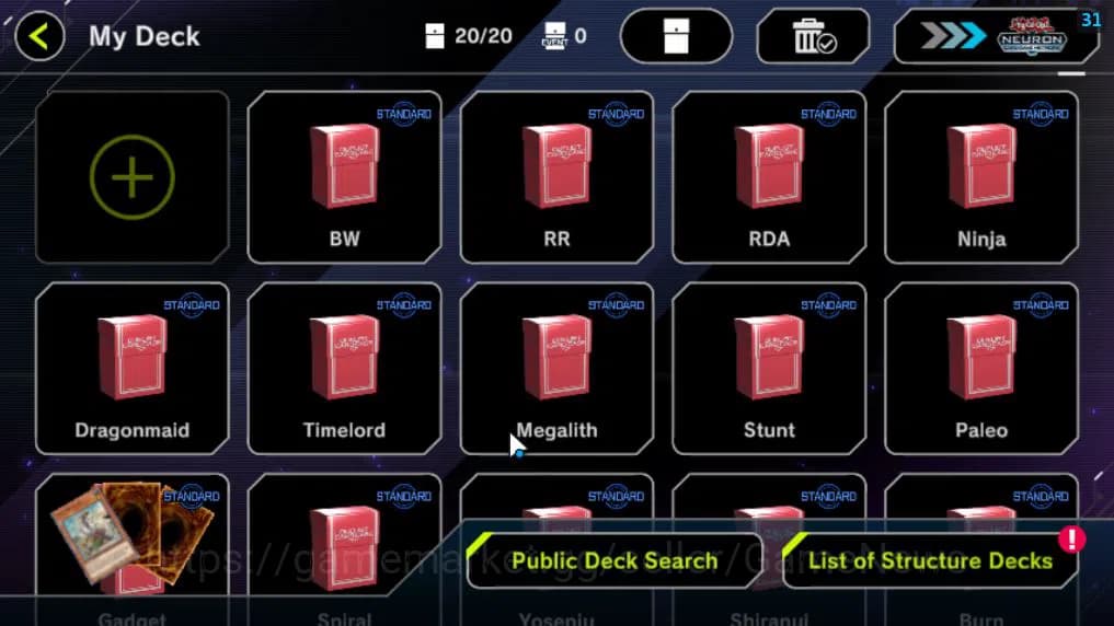 Yu-Gi-Oh! Master Duel Accounts Lv 18 | 20 Deck |VSK9,DragonMaid,Dracotail,Yummys, image 2