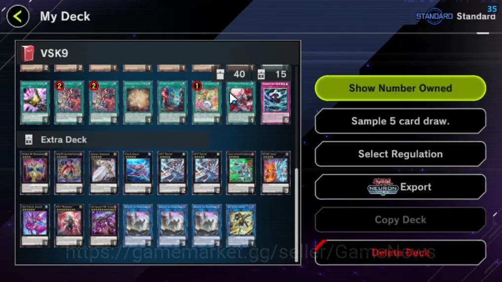 Yu-Gi-Oh! Master Duel Accounts Lv 18 | 20 Deck |VSK9,DragonMaid,Dracotail,Yummys, image 5