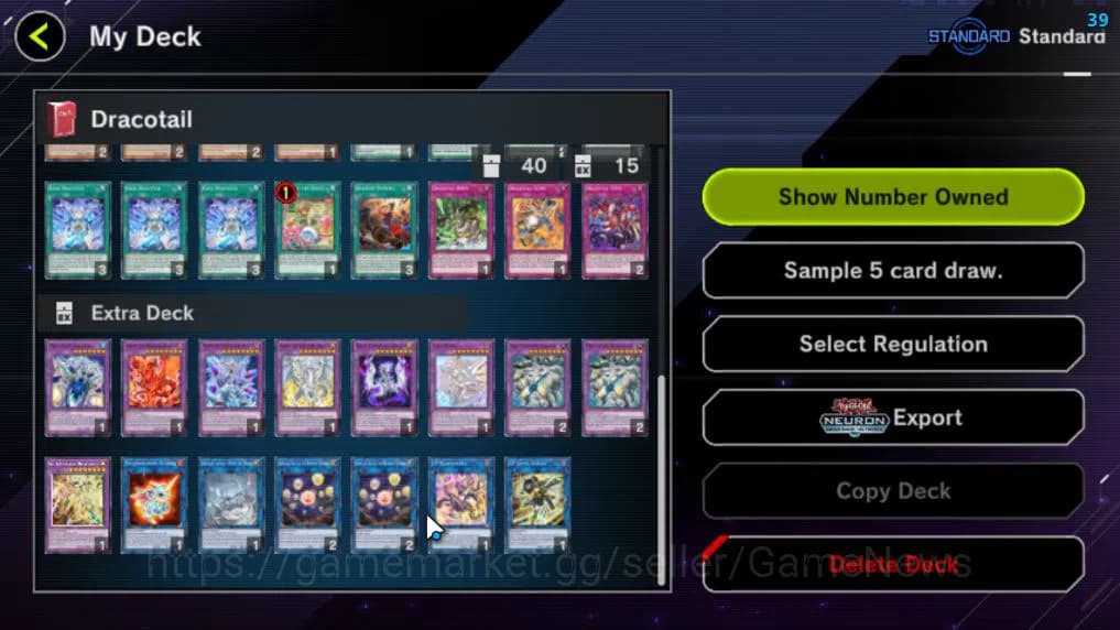 Yu-Gi-Oh! Master Duel Accounts Lv 18 | 20 Deck |VSK9,DragonMaid,Dracotail,Yummys, image 7