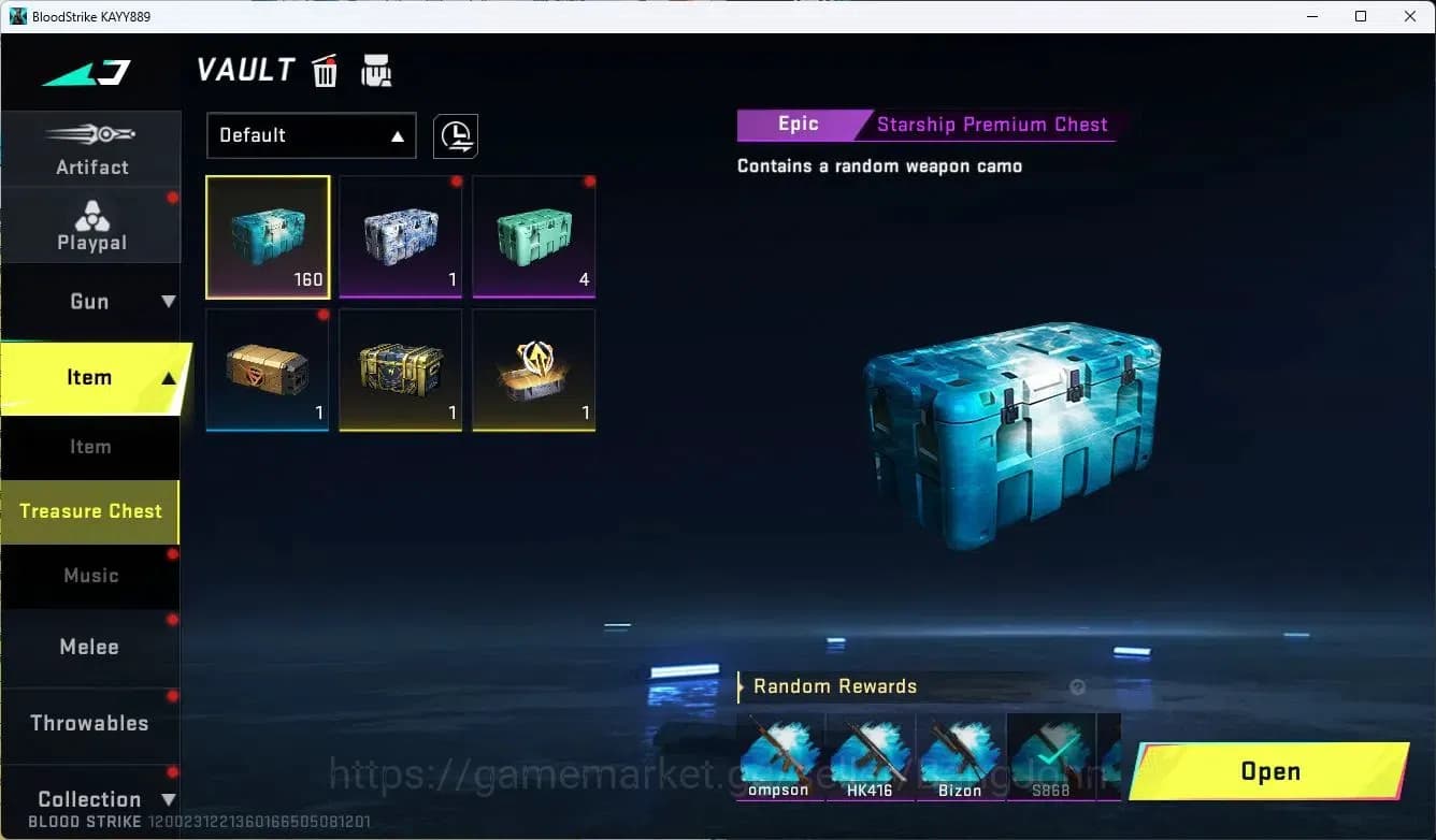 Blood Strike Accounts ASIA |COLLAB=MP5|ULTRA=DUAL BLADE,ONE-HANDED AXE,V image 16