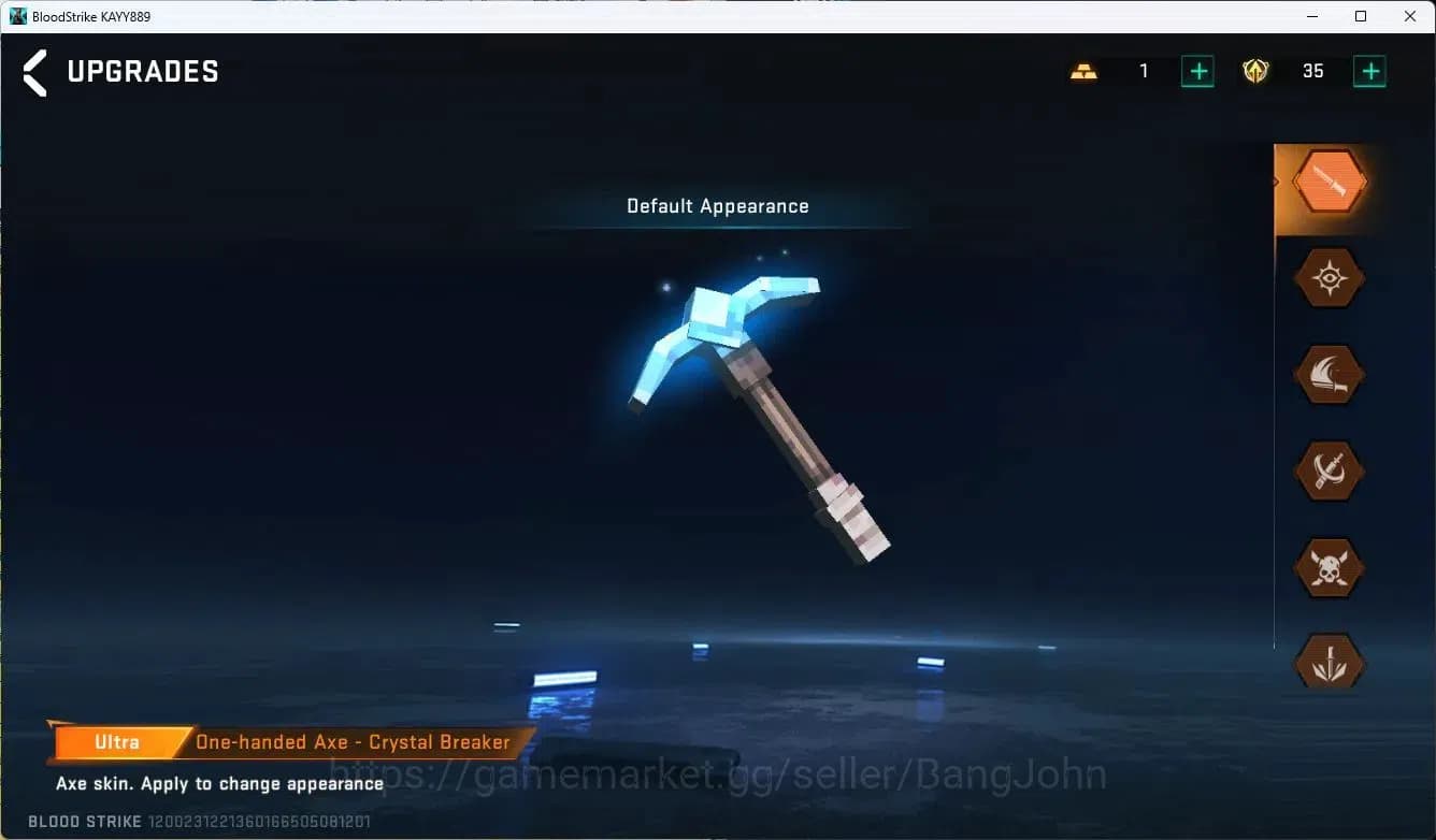 Blood Strike Accounts ASIA |COLLAB=MP5|ULTRA=DUAL BLADE,ONE-HANDED AXE,V image 19