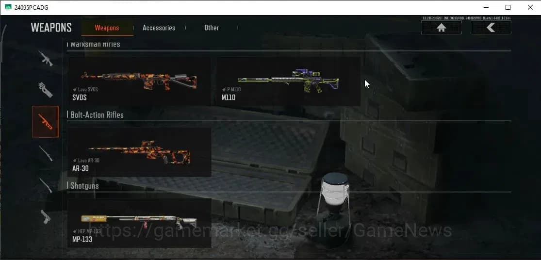 Arena Breakout Accounts MOBILE Lv30|SV 33,4M|CV 33M|GM AK-12,Forest MP5,Ab image 6