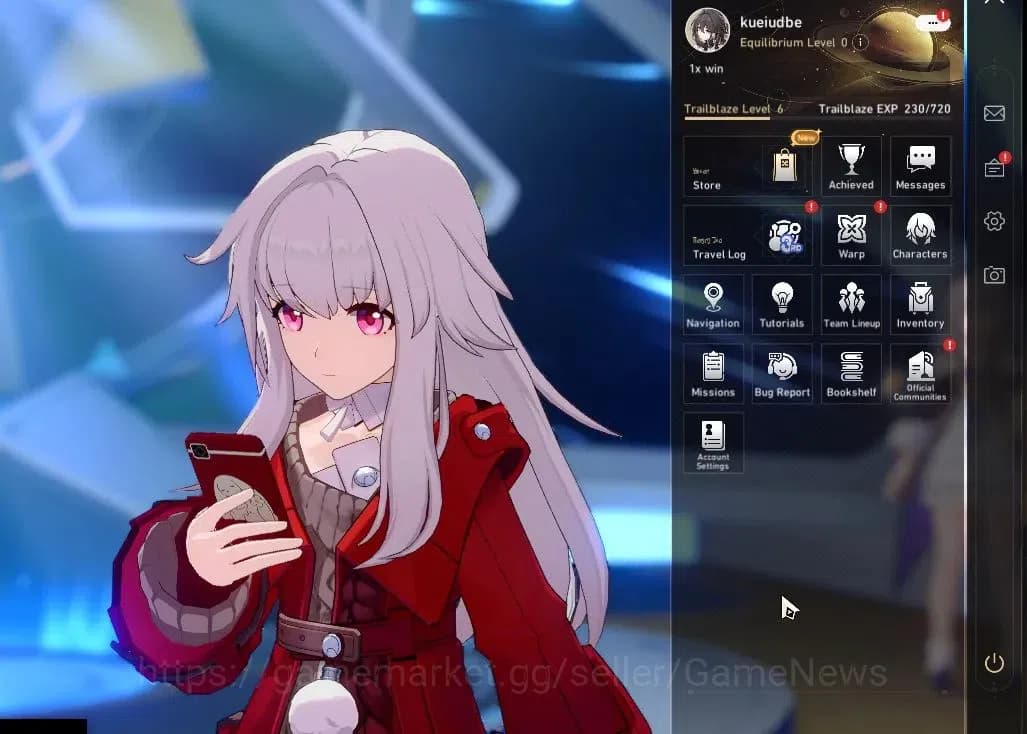 Honkai Star Rail Accounts Asia|TL 6|1 Golden Companion Spirit|2 Limited| Sil image 1