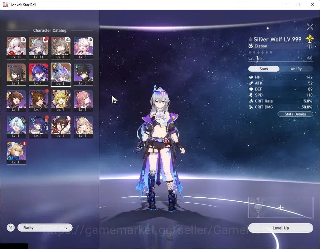 Honkai Star Rail Accounts Asia|TL 6|1 Golden Companion Spirit|2 Limited| Sil image 5