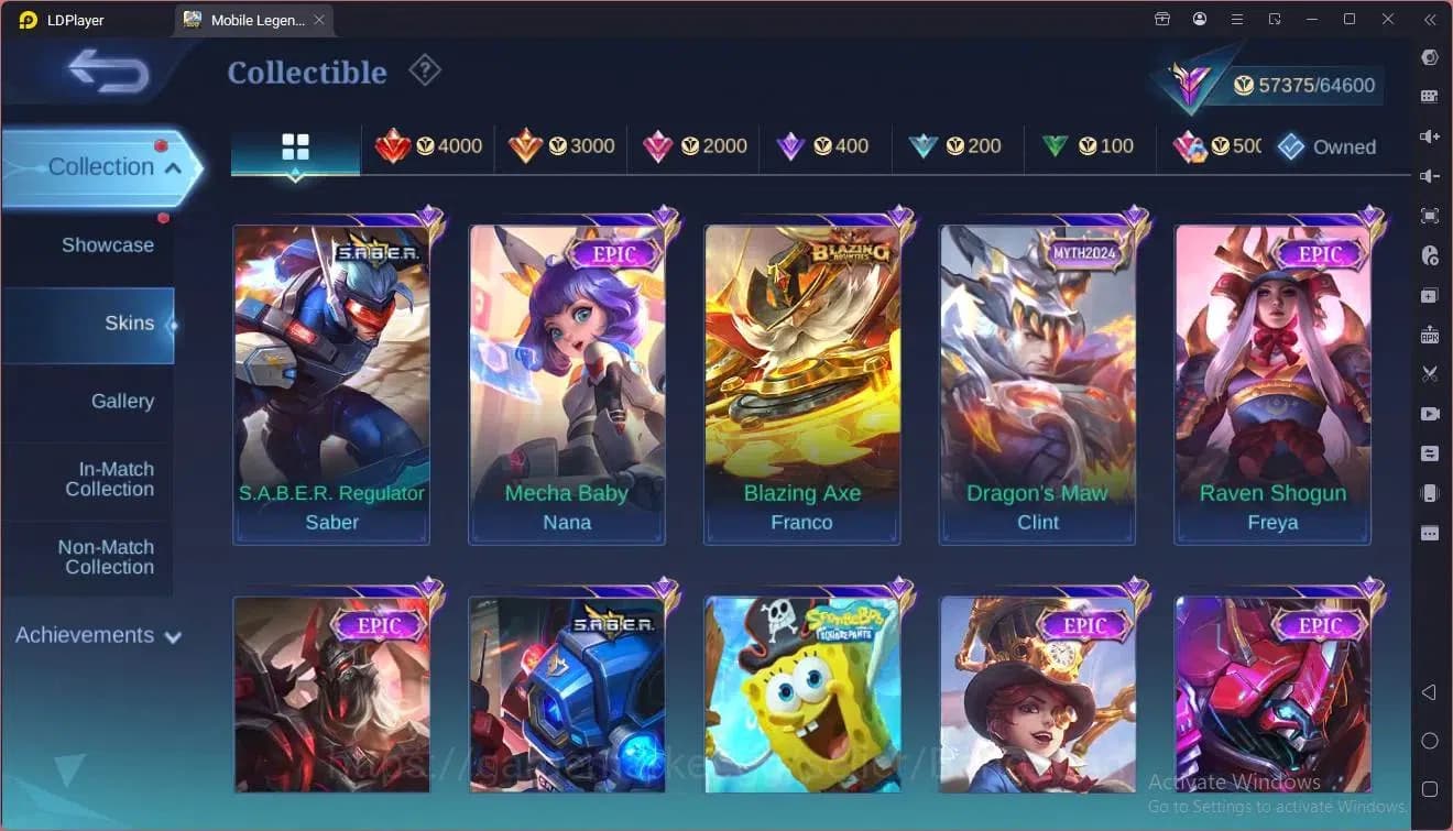 Mobile Legends: Bang Bang Accounts Global|Hero 154|Skin 176|Renowned|Sanrio Claude,Fl image 9