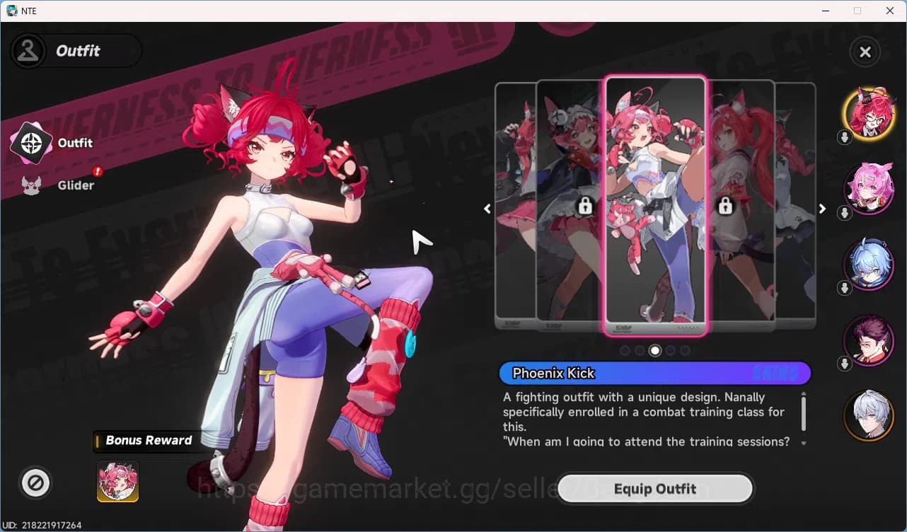 Neverness to Everness Accounts America | Starter Lvl 3 | 1 S Nanally + Skin + 4 A image 2