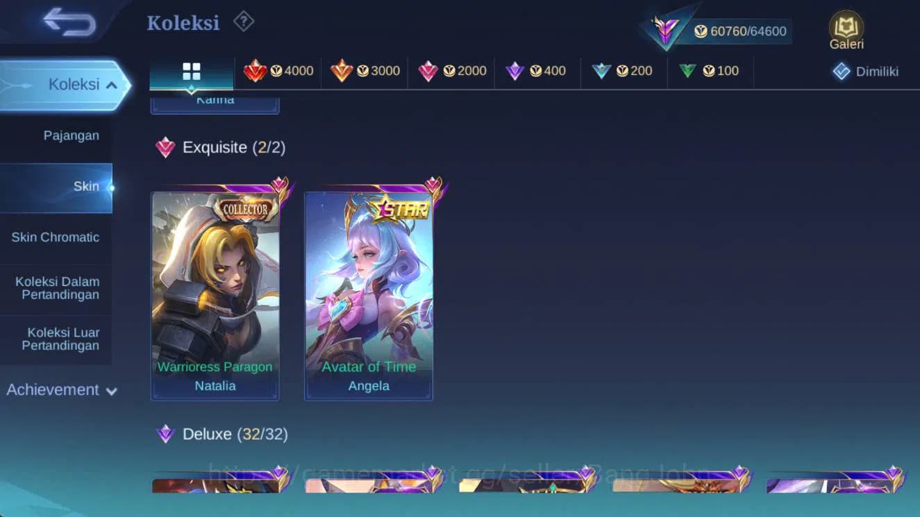 Mobile Legends: Bang Bang Accounts Hero 121 | Skin 276 | Annual Angela | Mworld Wanwa image 4