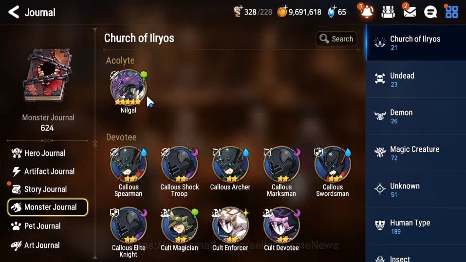 Epic Seven Accounts GLOBAL UNVERIF|New Era|3 ML(EIlynav, Harsetti, TE image 15
