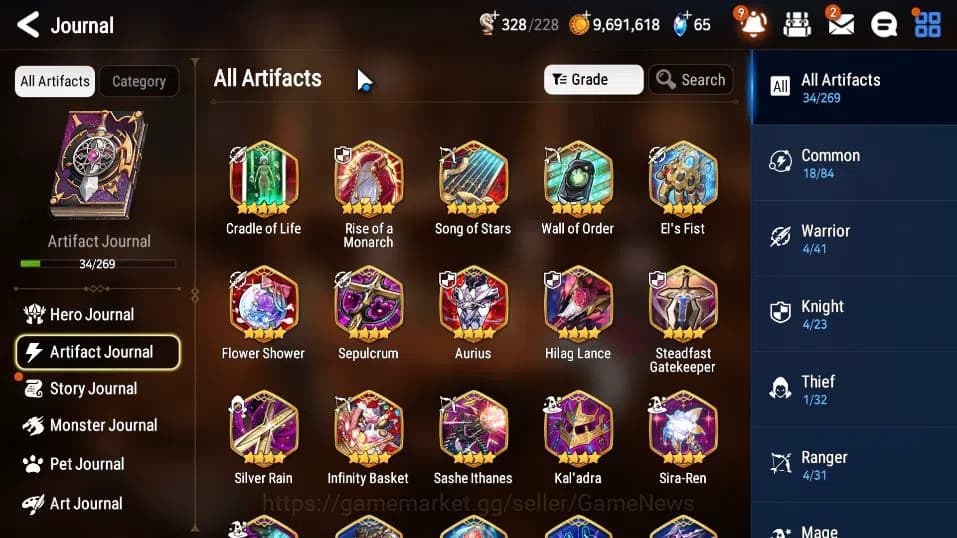Epic Seven Accounts GLOBAL UNVERIF|New Era|3 ML(EIlynav, Harsetti, TE image 17