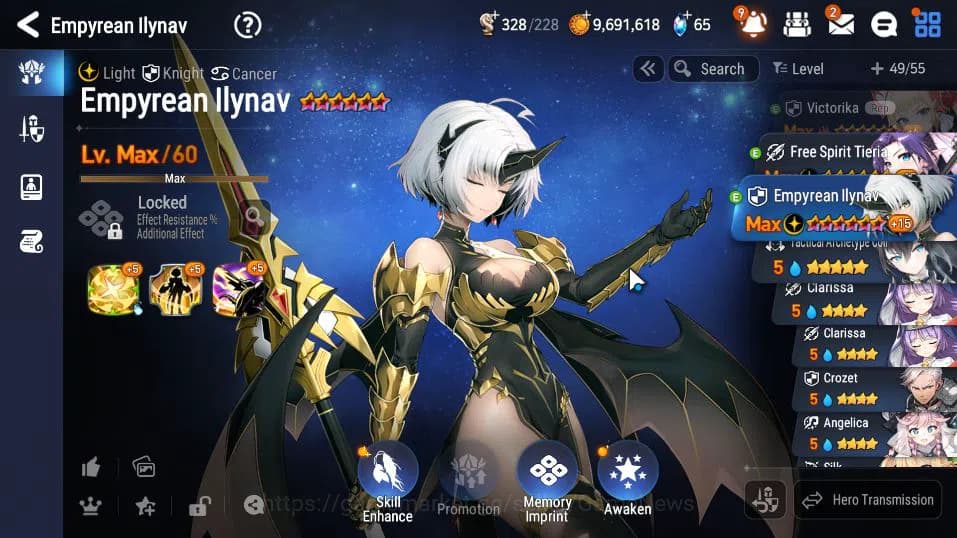 Epic Seven Accounts GLOBAL UNVERIF|New Era|3 ML(EIlynav, Harsetti, TE image 2