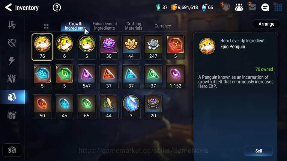 Epic Seven Accounts GLOBAL UNVERIF|New Era|3 ML(EIlynav, Harsetti, TE image 4