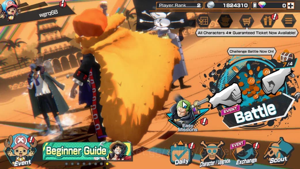 One Piece Bounty Rush Accounts Global|4 EX|GP Edward Newgate,Flame Emperor Sabo,T image 1