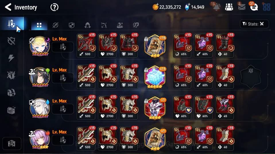 Epic Seven Accounts GLOBAL Unverif|New Era|6 ML(Salome,LOTScales,C Lil image 13