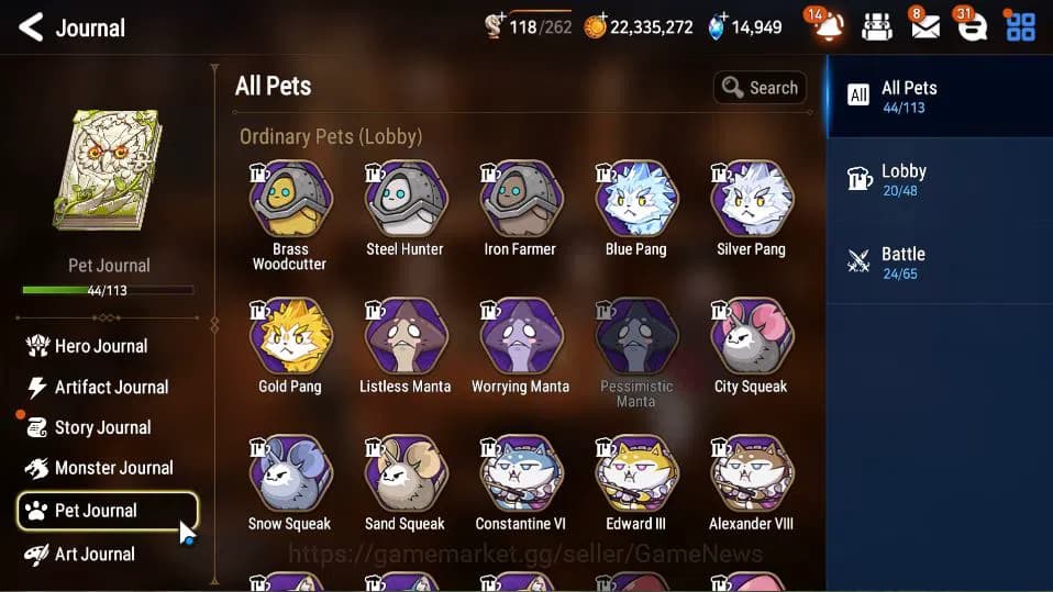 Epic Seven Accounts GLOBAL Unverif|New Era|6 ML(Salome,LOTScales,C Lil image 3