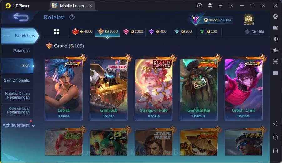 Mobile Legends: Bang Bang Accounts H 132|Skin 287|Magic wheel 177|Kishin Angela,Kof D image 3