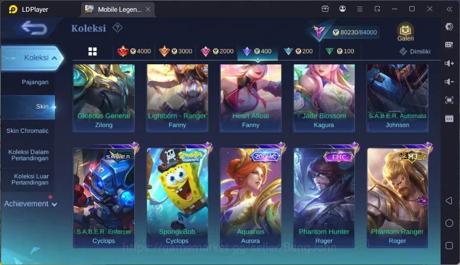 Mobile Legends: Bang Bang Accounts H 132|Skin 287|Magic wheel 177|Kishin Angela,Kof D image 6