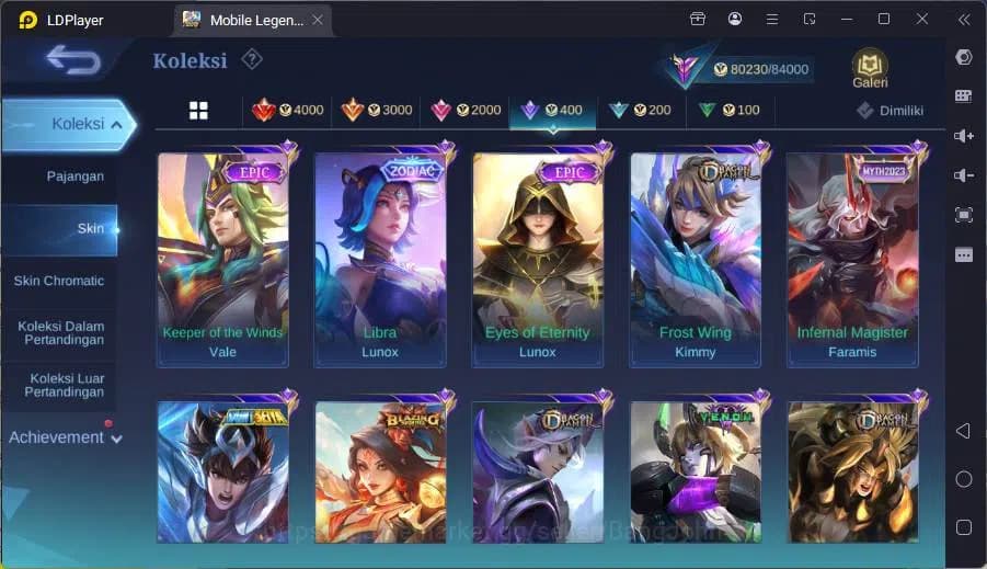Mobile Legends: Bang Bang Accounts H 132|Skin 287|Magic wheel 177|Kishin Angela,Kof D image 8