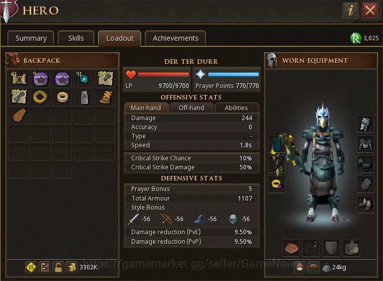 RuneScape 3 Accounts 2150 Total Level|298 Quest Points|19,8M Wealth Val image 12