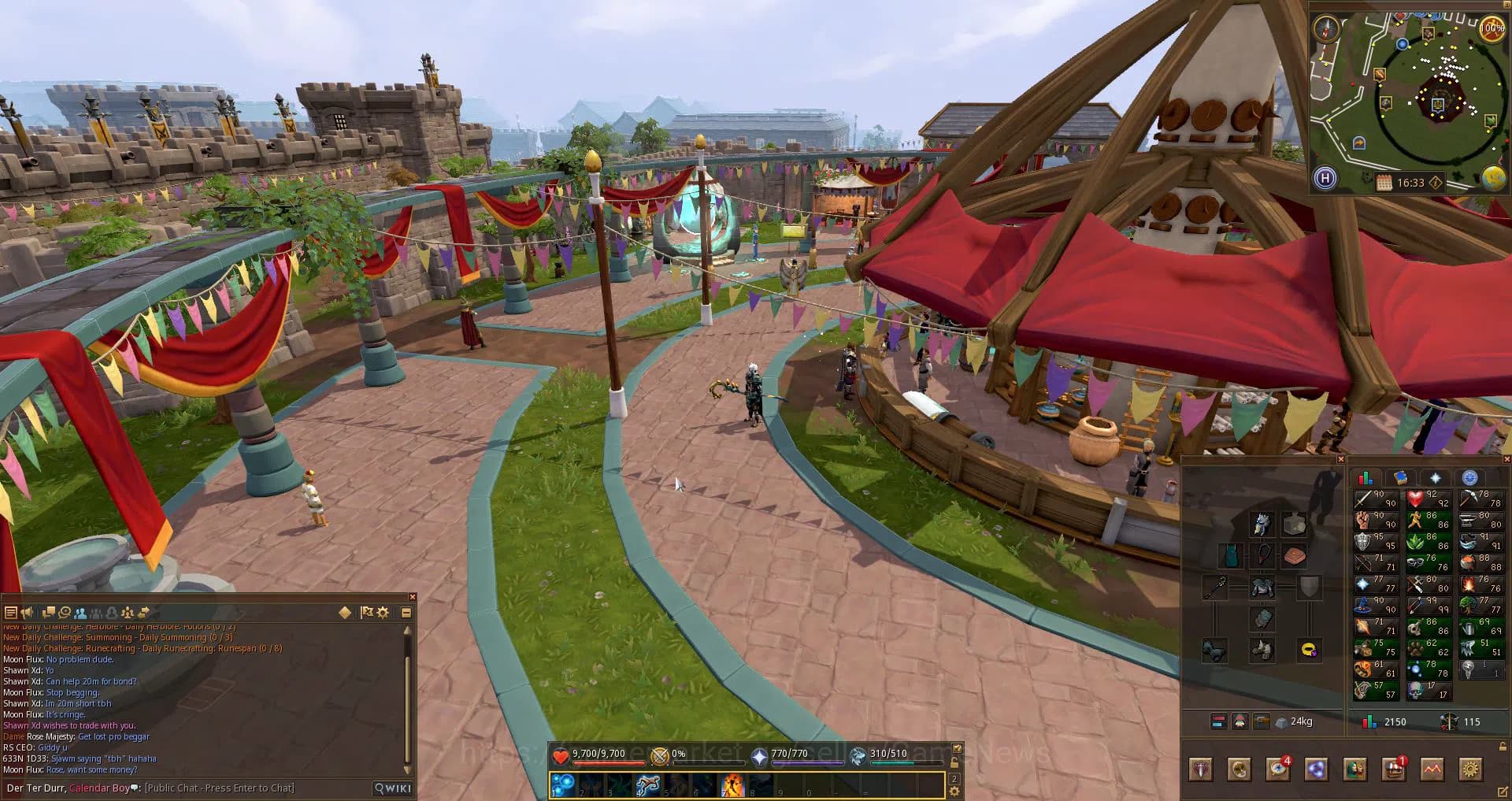 RuneScape 3 Accounts 2150 Total Level|298 Quest Points|19,8M Wealth Val image 2