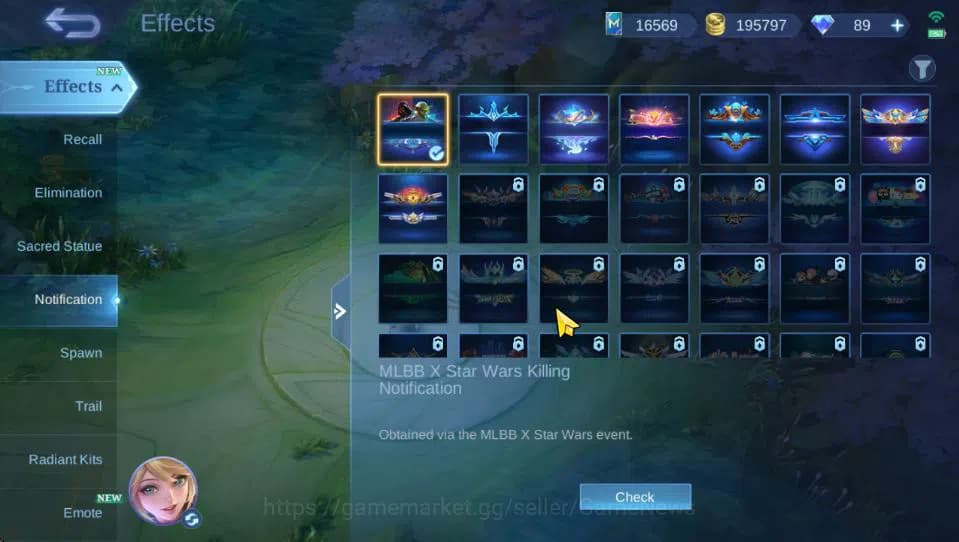 Mobile Legends: Bang Bang Accounts Hero 129|Skin 168|High Glory 56|Granger Lightborn, image 7