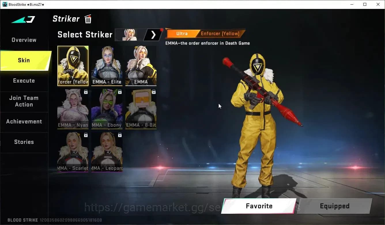 Blood Strike Accounts ASIA|ETERNAL DeAgle+16 ULTRA[EMMA,JET,M4A1,AUG,URB image 3