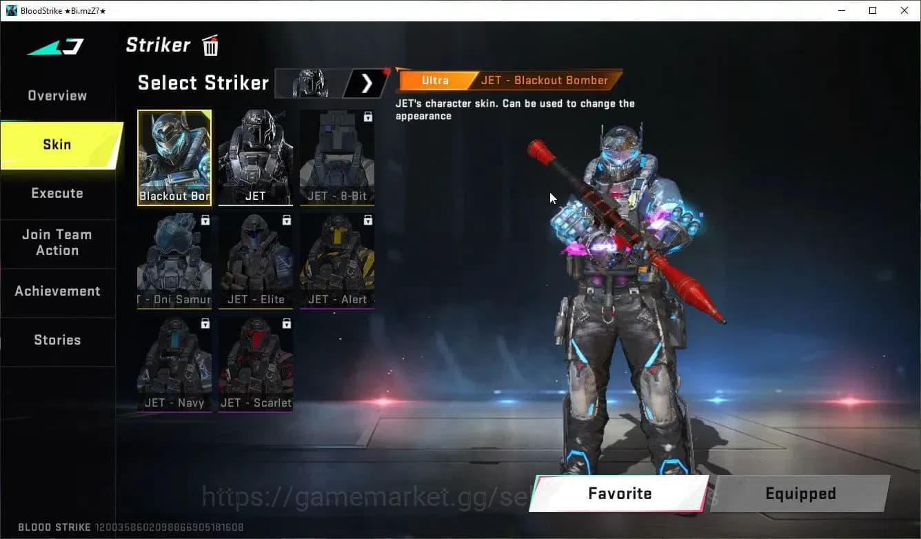 Blood Strike Accounts ASIA|ETERNAL DeAgle+16 ULTRA[EMMA,JET,M4A1,AUG,URB image 4